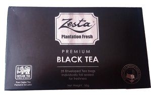 Zesta Black Tea Plantation Fresh Pure Ceylon Tea Packed in Sri Lanka Premium Black Tea