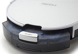 Danhui 220V 60Hz Smart Home/Office Vacuum Cleaner White and Floor Mopping Robot with Mapping and Navigation System N4