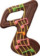 Wilton 2105-0054 Musical Note-Shaped Cake Pan N3