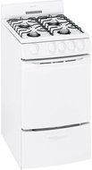 HOTPOINT GIDDS-RI-000720 20" Ada Compliant Free-Standing Gas Range With Electronic Ignition, White