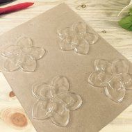 Plumeria Flower Mold for Chocolate, Butter, Gelatin, and Soap (Guam/CNMI/Hawaii/Puerto Rico/Chamorro) N2