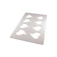 Heart Tuile Stencil [Set of 2]