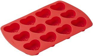 Wilton 12 Cavity Words Can Express Heart Silicone Mold N4