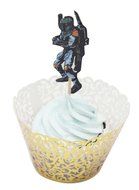 Star Wars Theme Party Decorative Cupcake Topper for Kids Birthday Party N2