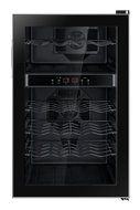 SPT WC-2462M 24 Bottle Dual-Zone Thermo-Electric Wine Cooler, Black N2