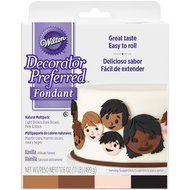 Wilton 710-2314 Decorator Preferred Natural Skin Tone Fondant