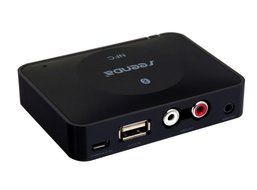 Techkoo NFC Bluetooth Audio Receiver, Wireless Audio Streaming Music Receiver, Black