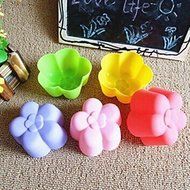 Y&amp;XL&amp;H Floret Cake Mold Ice Jelly Chocolate Mold,Silicone 8&iexcl;&Aacute;6.5&iexcl;&Aacute;4 CM(3.1&iexcl;&Aacute;2.6&iexcl;&Aacute;1.6 INCH)