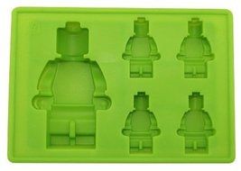 Silicone Make Minifigure Candy Chocolate Birthday Party Favor Jello Soap Crayon Mold Pan(colors may vary) N2