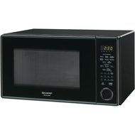 Sharp R459YK Carousel Countertop Microwave Oven, 1000-watt , Black