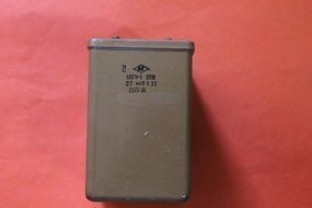 Capacitor PIO MBGN-1 200V 27uF 5% USSR 1 pcs N2
