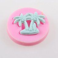 Y&amp;XL&amp;H Coconut Tree Fondant Cake Chocolate Silicone Molds,Decoration Tools Bakeware N3