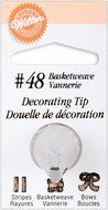 Wilton Decorating Tip, No.48 Basketweave