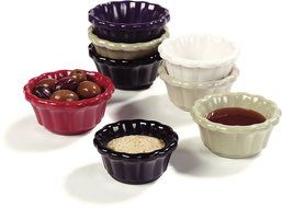 Carlisle Melamine Scalloped Ramekins N33