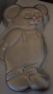 Wilton Rare &quot;Little Mouse&quot; Cake Pan, Jerry the Mouse, Country Mouse N2