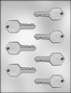 CK Products 3-1/8"House/Car Key Choc Mold