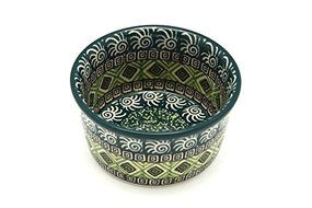 Polish Pottery Ramekin - Aztec Forest