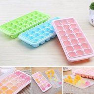 Sher 21 case of the shape of the ice cream mould popsicles cake mold ice lattice ice (random colar) N2