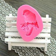 Anyana 3D Bird Nature parrot Fondant Sugar Paste Cake Decorating Mould Unique Mold