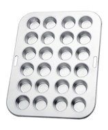 Norpro Heavy Duty Tin Mini Muffin Cupcake Pan Makes 24 13.75"/35cm Long 3767