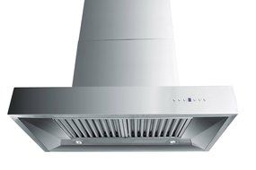 Z Line KECOM-30-LED Stainless Steel Wall Mount Range Hood, 30-Inch N3