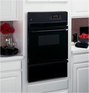 GE JGRP20BEJBB 24" Black Gas Single Wall Oven