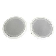 NEW PYLE PDIC81RD 8" 1000W Round Wall And Ceiling Home Speakers 2 PAIR N2