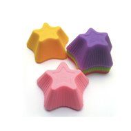 [12 Packed/Color Radom]7cm Color Silicone Mold Muffin Cup for Cake, Biscuit, Ice Cube, Chocolate, Candy, Soap,... N2