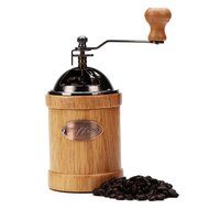 3E Home 23-2400 Hand Crank Manual Canister Stainless Steel Burr Coffee Grinder Mill,Stainless Steel Top and Solid... N5