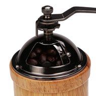 3E Home 23-2400 Hand Crank Manual Canister Stainless Steel Burr Coffee Grinder Mill,Stainless Steel Top and Solid... N6