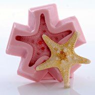 Nobby Star Fish Silicone Mold Food Safe Fondant, Chocolate, Candy, Resin, Polymer Clay, Soap, Wax and Epoxy. Finished... N5