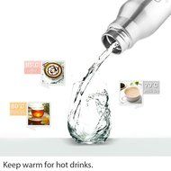 RicoRich Double Walled Vacuum Insulated Stainless Steel Sport Water Bottle,Outdoors Travel Thermoses Bottles,BPA... N6