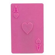Let&#039;S Diy Poker Silicone Press Mold Cake Decoration Fondant Cake 3D Food Grade Silicone Mould N4
