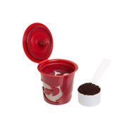 Filip Coffee - Refillable K-Cup Pods for Keurig Machines - 8ml Scoop Included - Set of 3 Pods (Multi-Color) N4