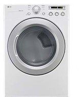 LG DLG3051W 7.3 Cu. Ft. White Stackable Gas Dryer