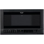 Sharp 1.5 Cu. Ft. 1100W Over-The-Counter Microwave, Microwave Oven, Black finish