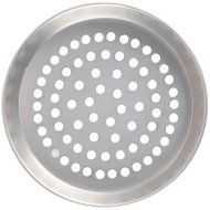 American Metalcraft ADEP13SP 13" x 1" Super Perforated Standard Weight Aluminum Tapered / Nesting Deep Dish Pizza...