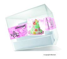 Silikomart Silicone Wonder Cakes Collection Square Cake Molds, Set of 3 N3