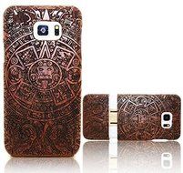 Samsung Galaxy S7 Wooden Case,T-Young(TM) Natural Wood Bamboo Carved [Stylish Pattern] Case Hard Back Shockproof... N5