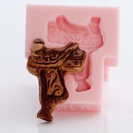 Miniature Western Saddle Silicone Mold Fondant, Mint, Resin, Clay, Flexible and Easy to Use. Perfect Size for... N3