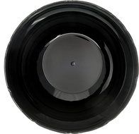 Carlisle 690903 Petal Mist Polycarbonate Bowl, 2.4 qt. Capacity, 9 x 3.5", Black (Case of 12) N5