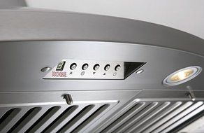 KOBE Range Hoods RA9230SQB-DC46-1 6-Speed 750 CFM Premium Wall Mount Range Hood Fits Ceiling Heights Of 10-1/2... N7