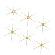 6 PCS Replacement 6-armed Side Brush Kit for iRobot Roomba 500 Series 600 Series 700 Series 510 530 531 650 620... N2