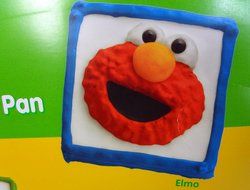 Williams-Sonoma 123 SESAME STREET PULL-APART Block Cake Pan with COOKIE MONSTER, GROVER, BIG BIRD, BERT, ERNIE... N3