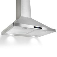 AKDY 30" Wall Mount Ventless Range Hood N4