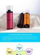 Apltch&reg; World's First Pocket Washing Machine High-Speed Washing Mini Portable LDD Electric Handy Washer Extrusion... N4