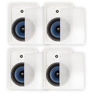 Blue Octave RW83 In Wall 8" Speakers 3 Way Home 1520 Watts New 2 Pair Pack RW83-2PR N2