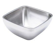 Vollrath (47674) 3-1/5 qt Double Wall Square Plain Bowl