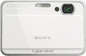 Sony Cybershot DSC-T2 8MP Digital Camera with 3x Optical Zoom (Black) N8