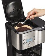 Hamilton Beach 49982 Coffee Maker & Hot Water Dispenser, Black N5